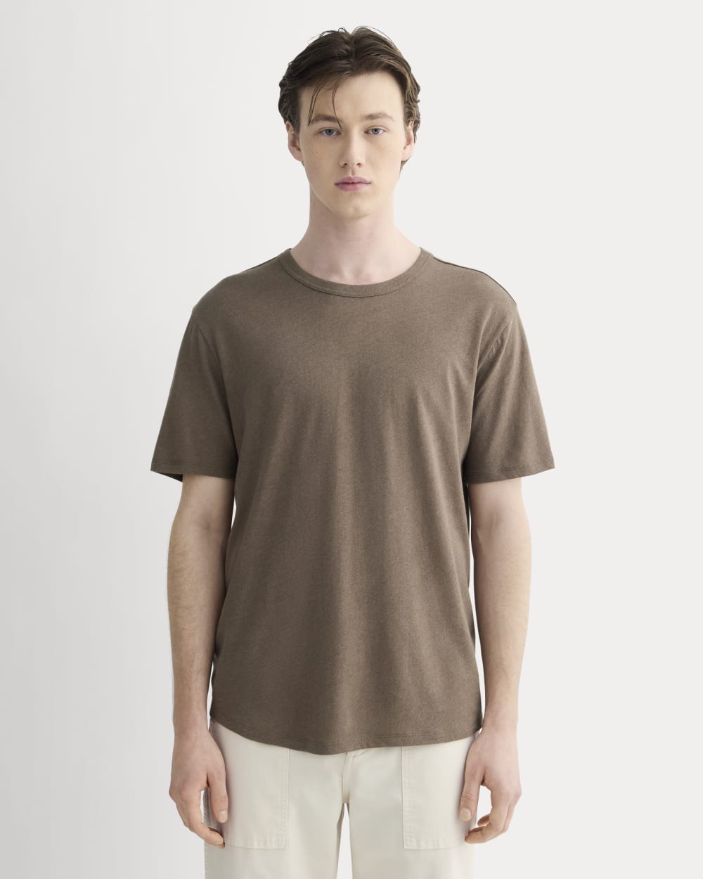 mens-cotton-linen-tee-deep-taupe | primary