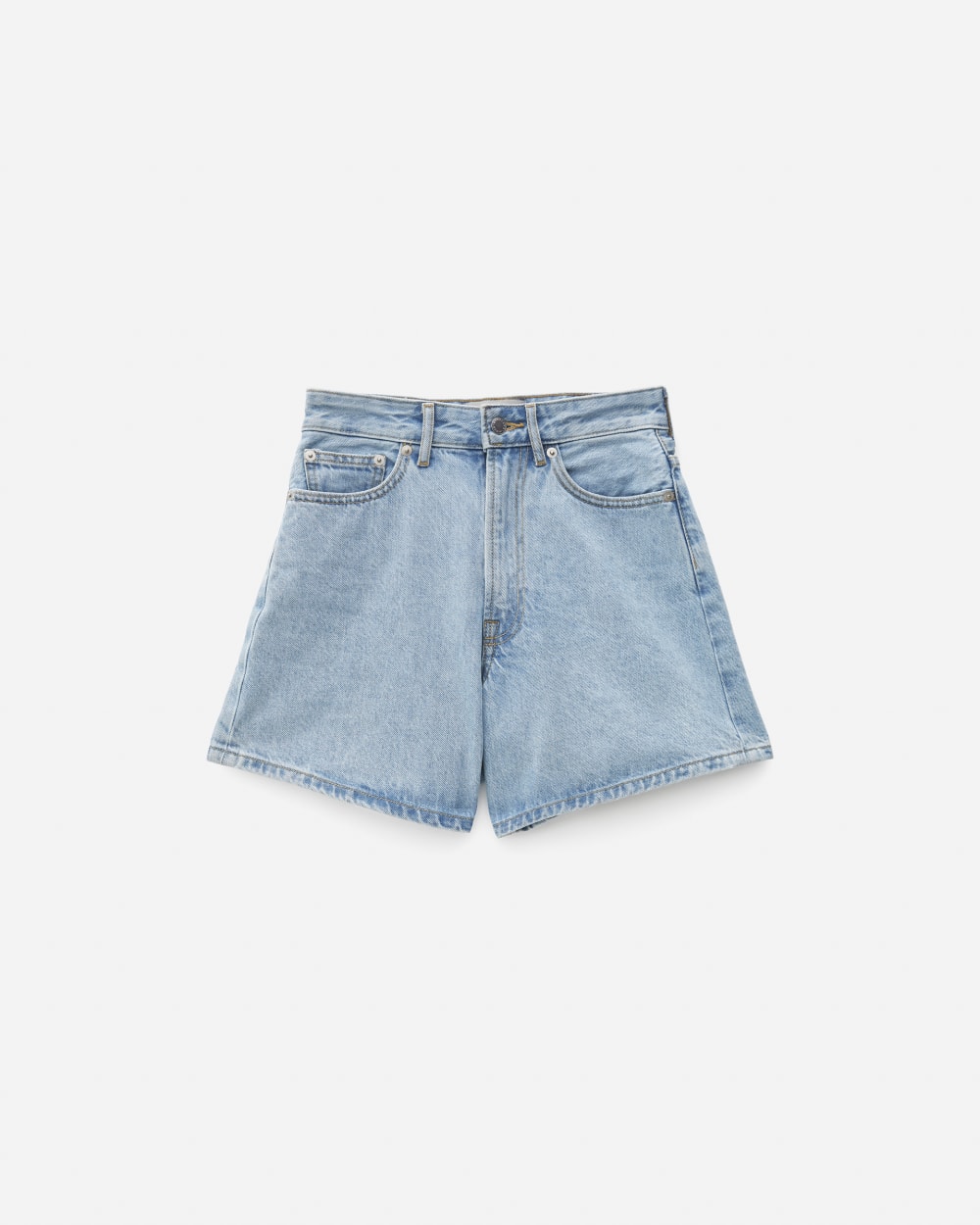 womens-a-line-denim-short-powder-blue | alt