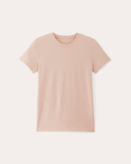 womens-organic-cotton-slim-crew-tee-rose-smoke | alt