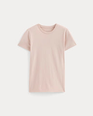 womens-organic-cotton-slim-crew-tee-soft-rose | alt