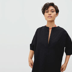 womens-caftan-dress-black-check