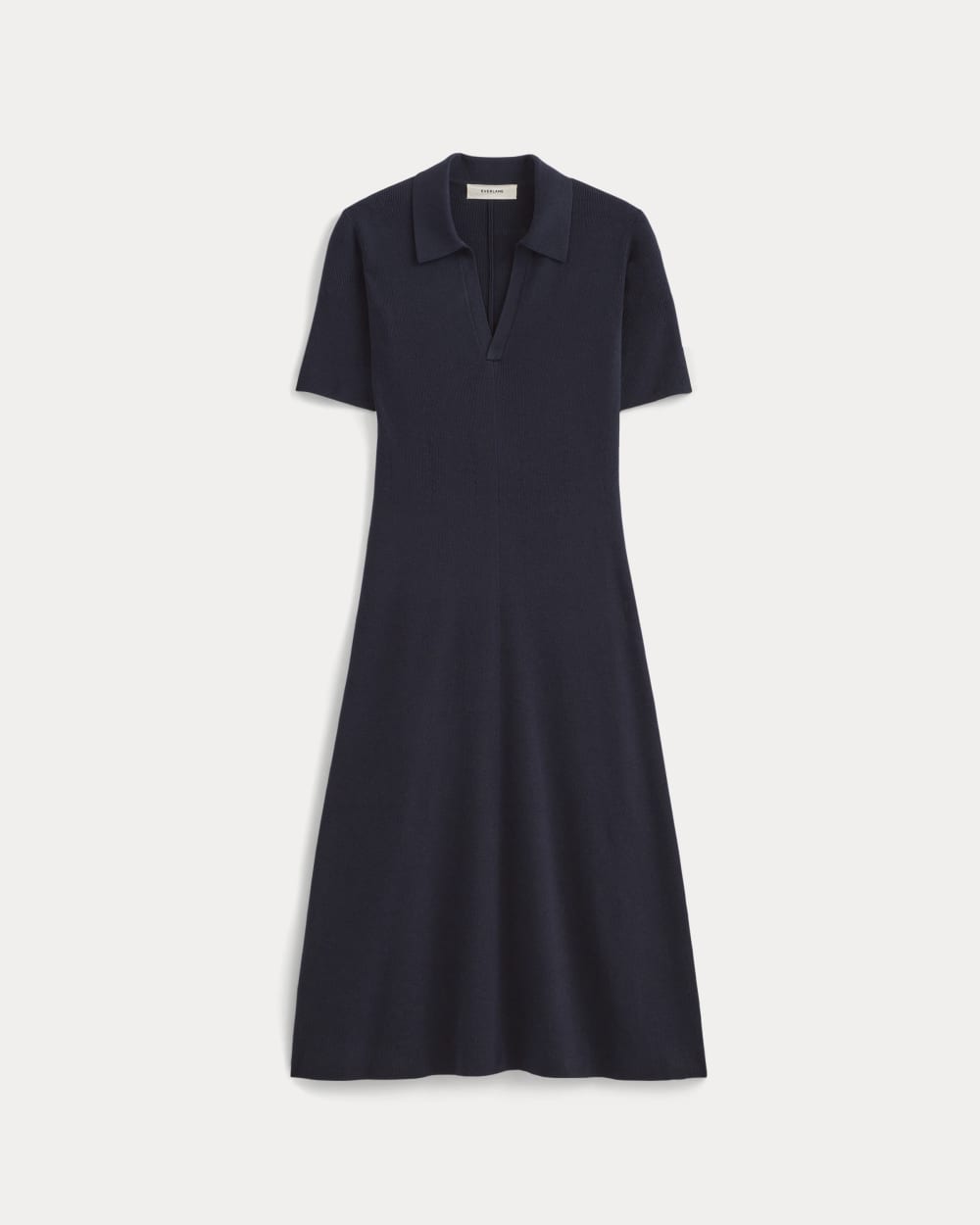 womens-knit-polo-dress-navy | alt