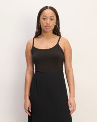 womens-supima-spaghetti-strap-cami-black | primary