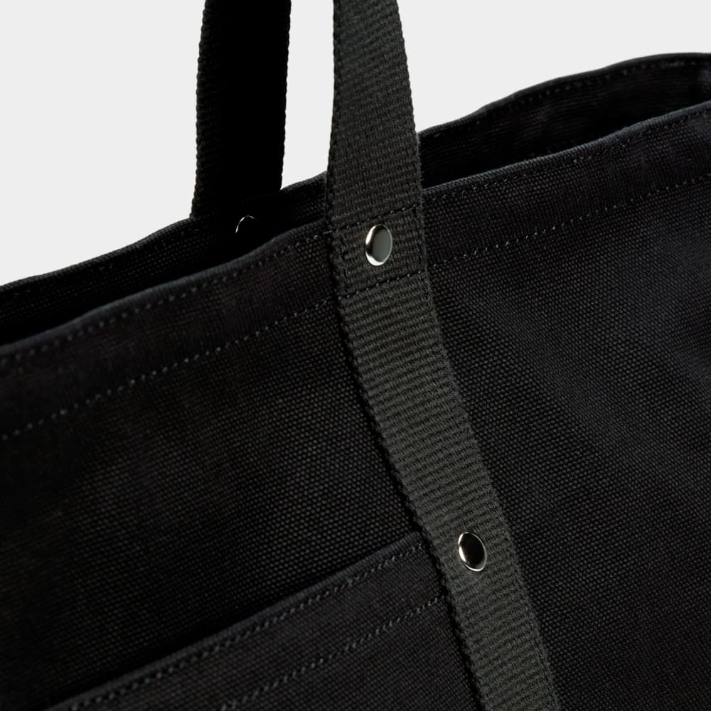 unisex-organic-canvas-weekender-black