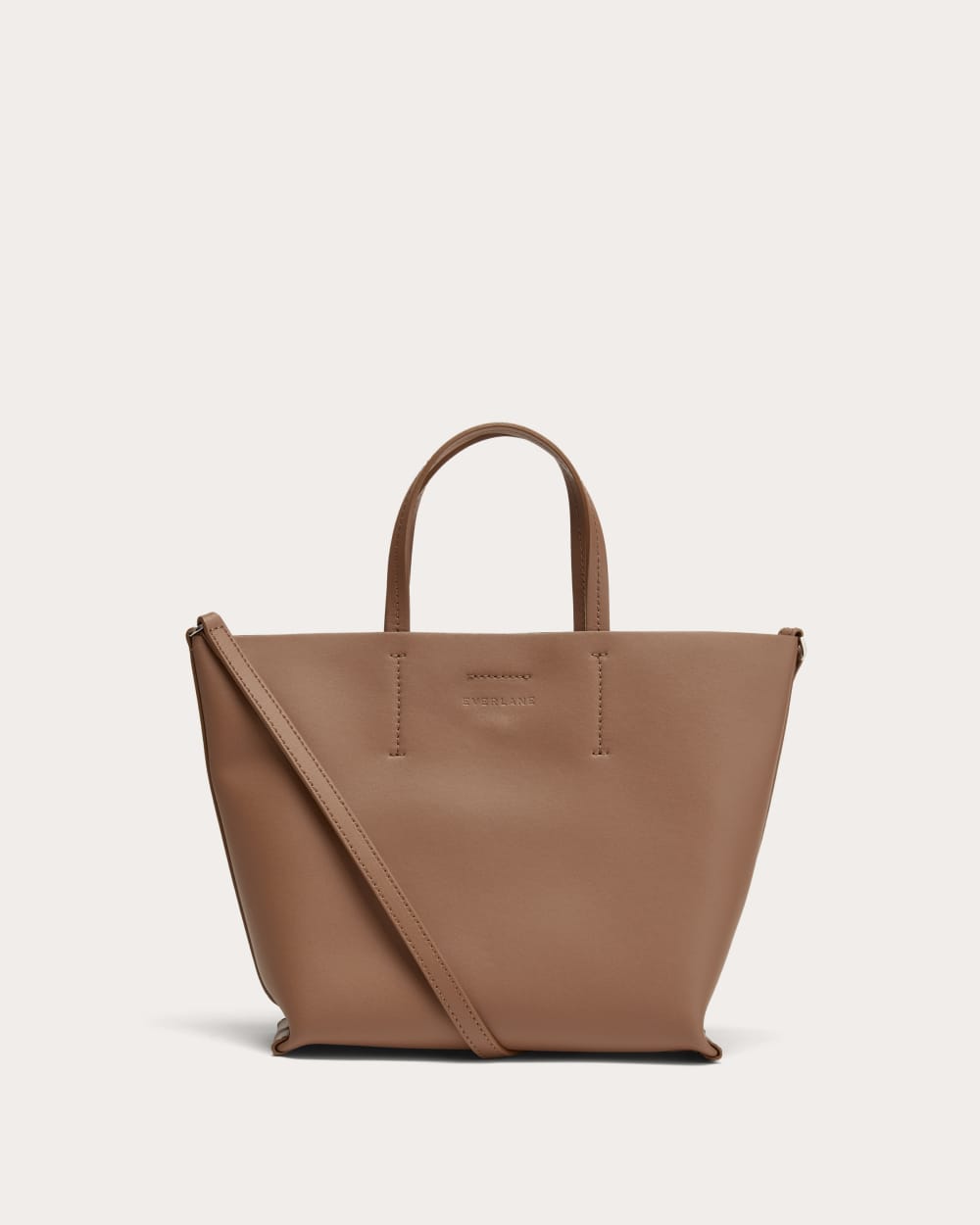 womens-luxe-mini-italian-leather-tote-cognac | primary