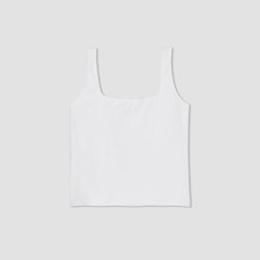 womens-supima-sleeveless-top-white | alt