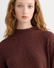 womens-cozy-rib-funnel-neck-top-dark-mahogany