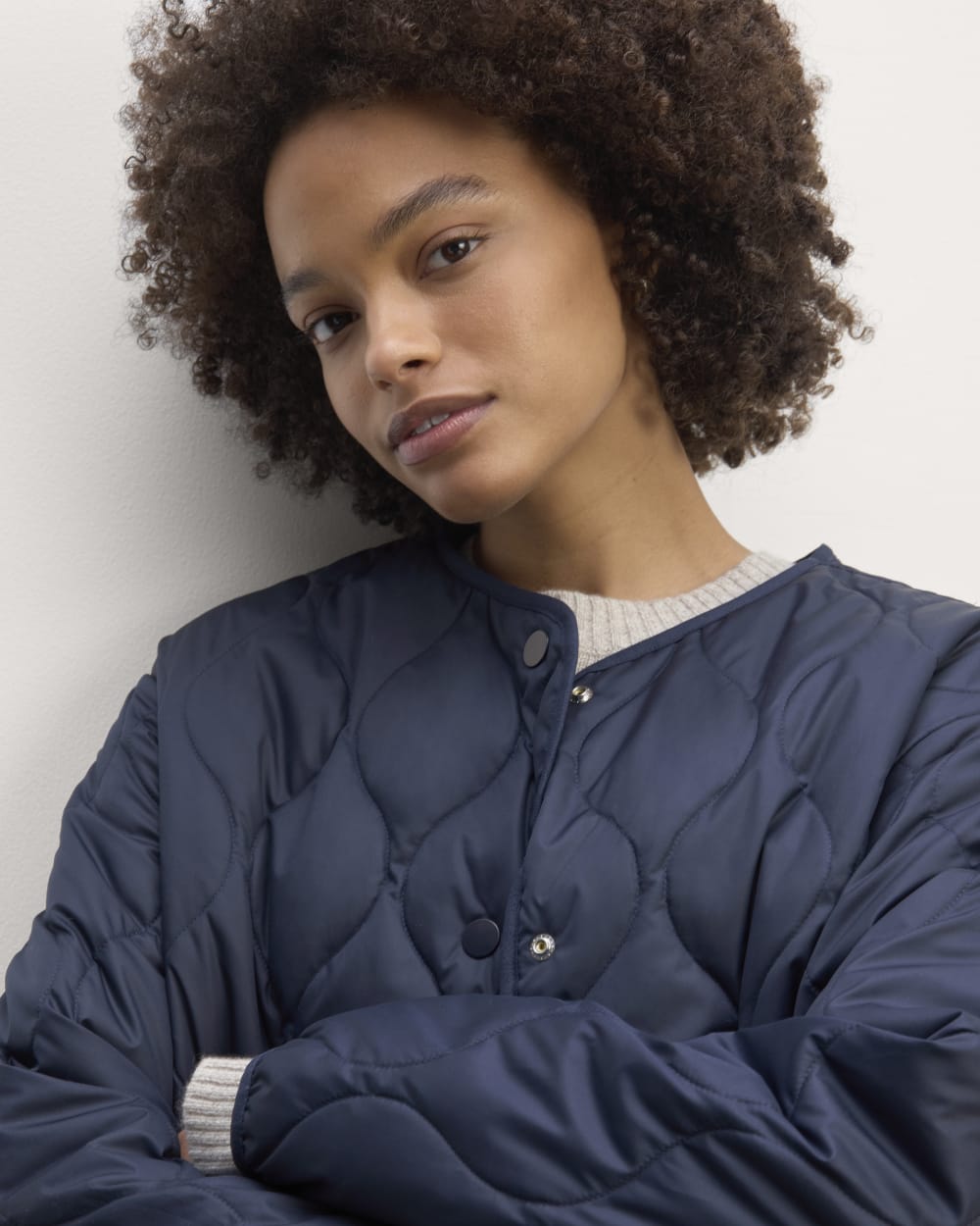 womens-long-quilted-liner-navy