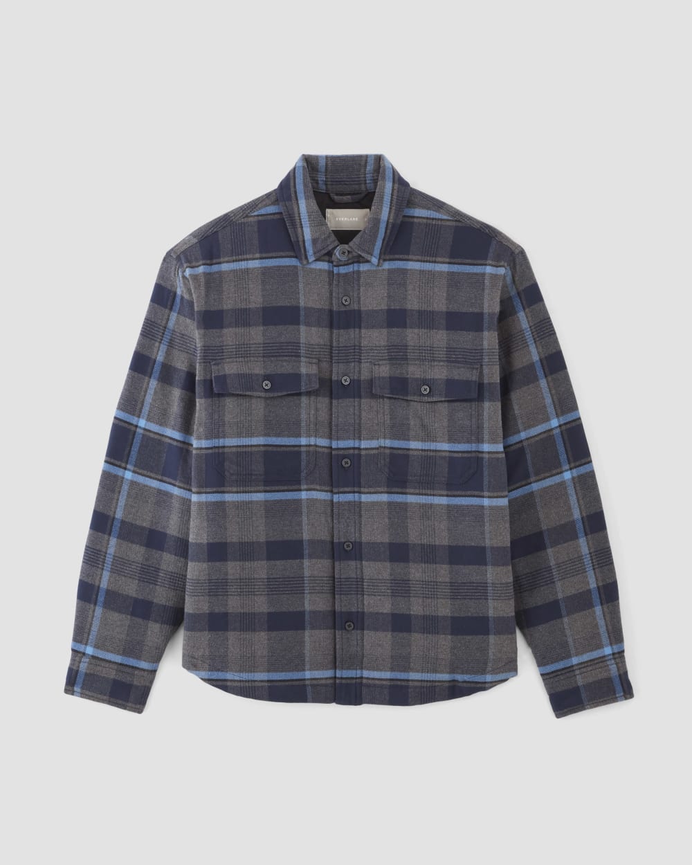 mens-flannel-filled-shirt-jacket-blue-black-navy-charcoal | alt