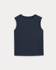 womens-air-muscle-tee-navy | alt