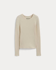 womens-rib-knit-crew-bone | alt