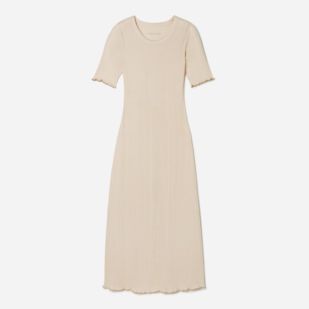 womens-open-back-rib-dress-parchment | alt