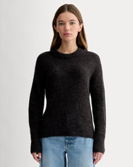 womens-alpaca-ribbed-cocoon-crew-heathered-black | primary