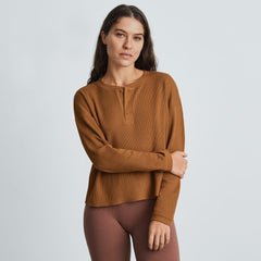 womens-organic-ctn-waffle-henley-toasted-almond | primary
