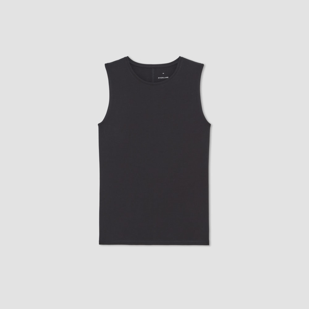 womens-supima-stretch-tank-black | alt