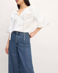 womens-supima-puff-sleeve-top-white