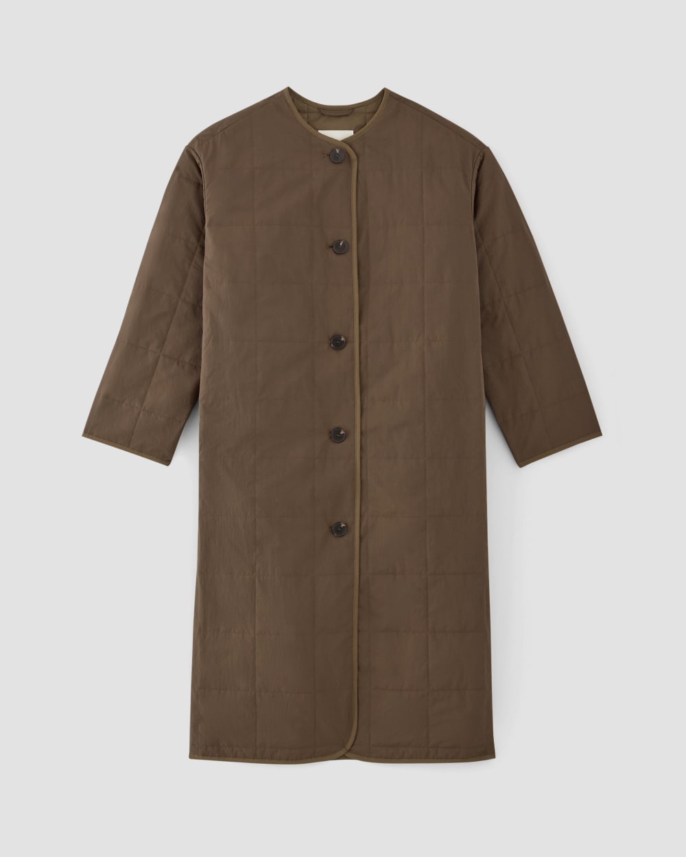 womens-renew-quilted-long-liner-cocoa | alt