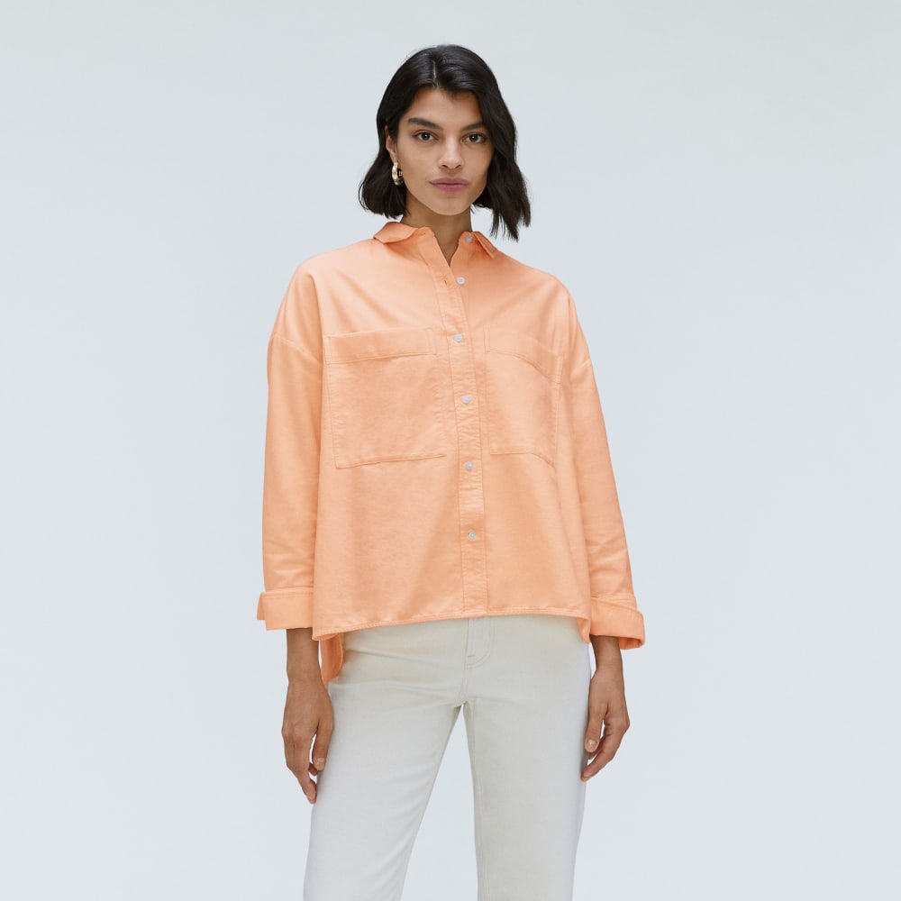 womens-boxy-oxford-apricot | primary