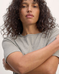 womens-tencel-rib-cropped-shimmy-tee-heathered-grey