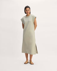 womens-muscle-tee-midi-dress-seagrass | primary