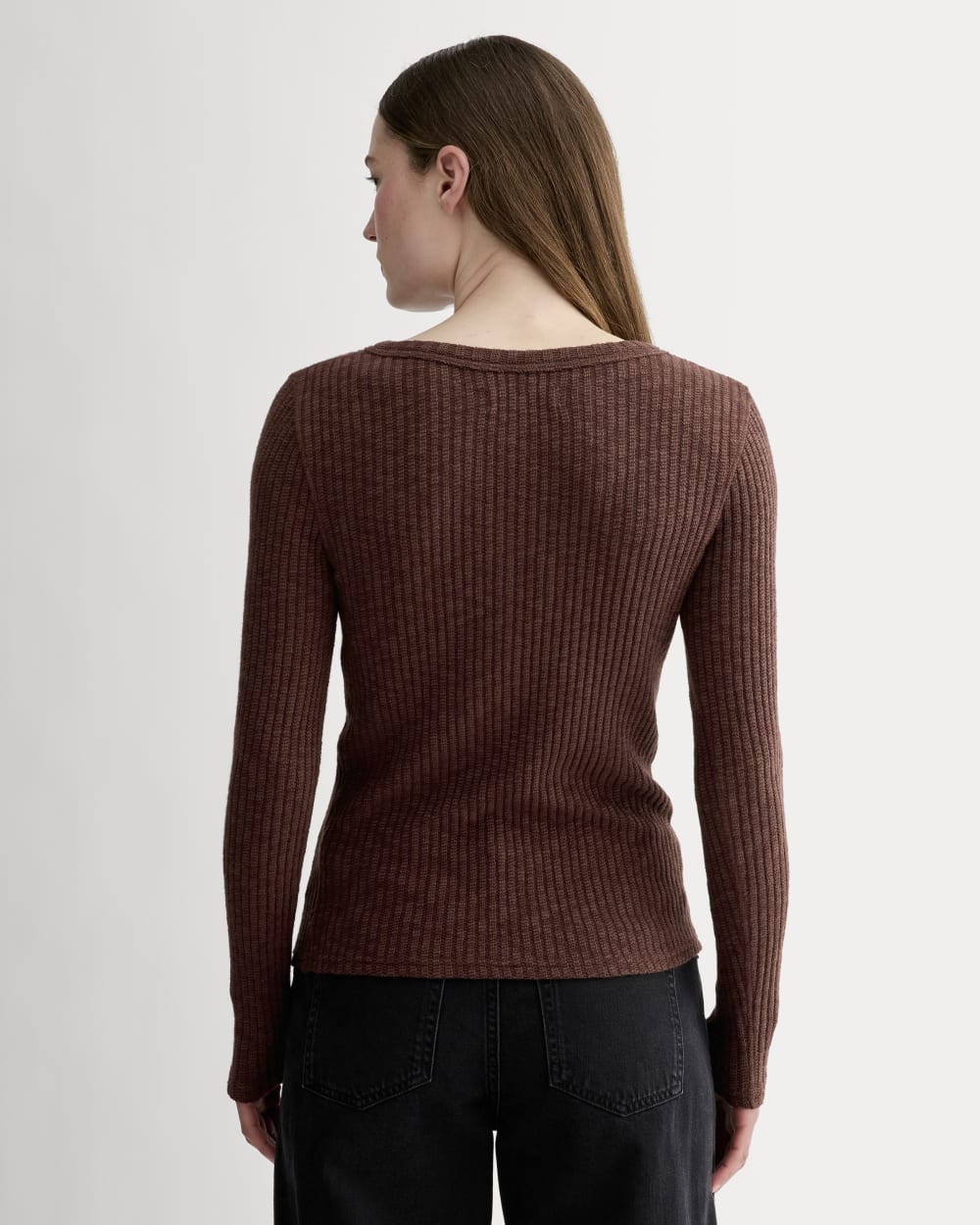 womens-cozy-rib-henley-dark-mahogany