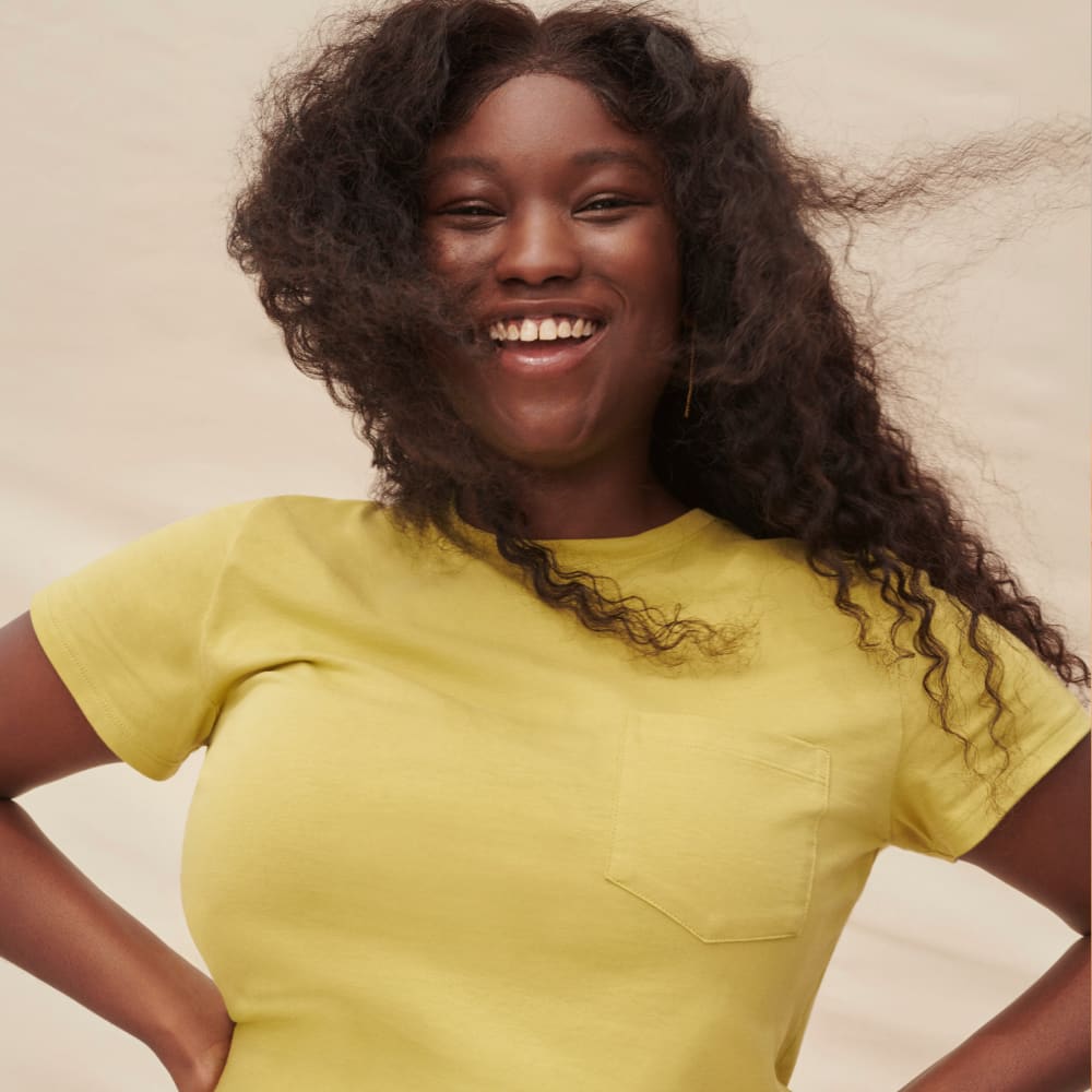 womens-organic-cotton-box-cut-pocket-tee-leek | primary