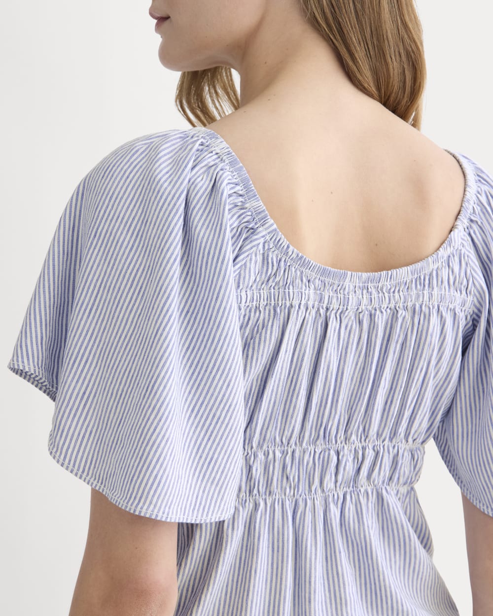 womens-flutter-sleeve-top-stretch-linen-white-dutch-blue