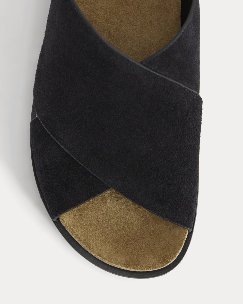 womens-suede-crossover-sandal-black