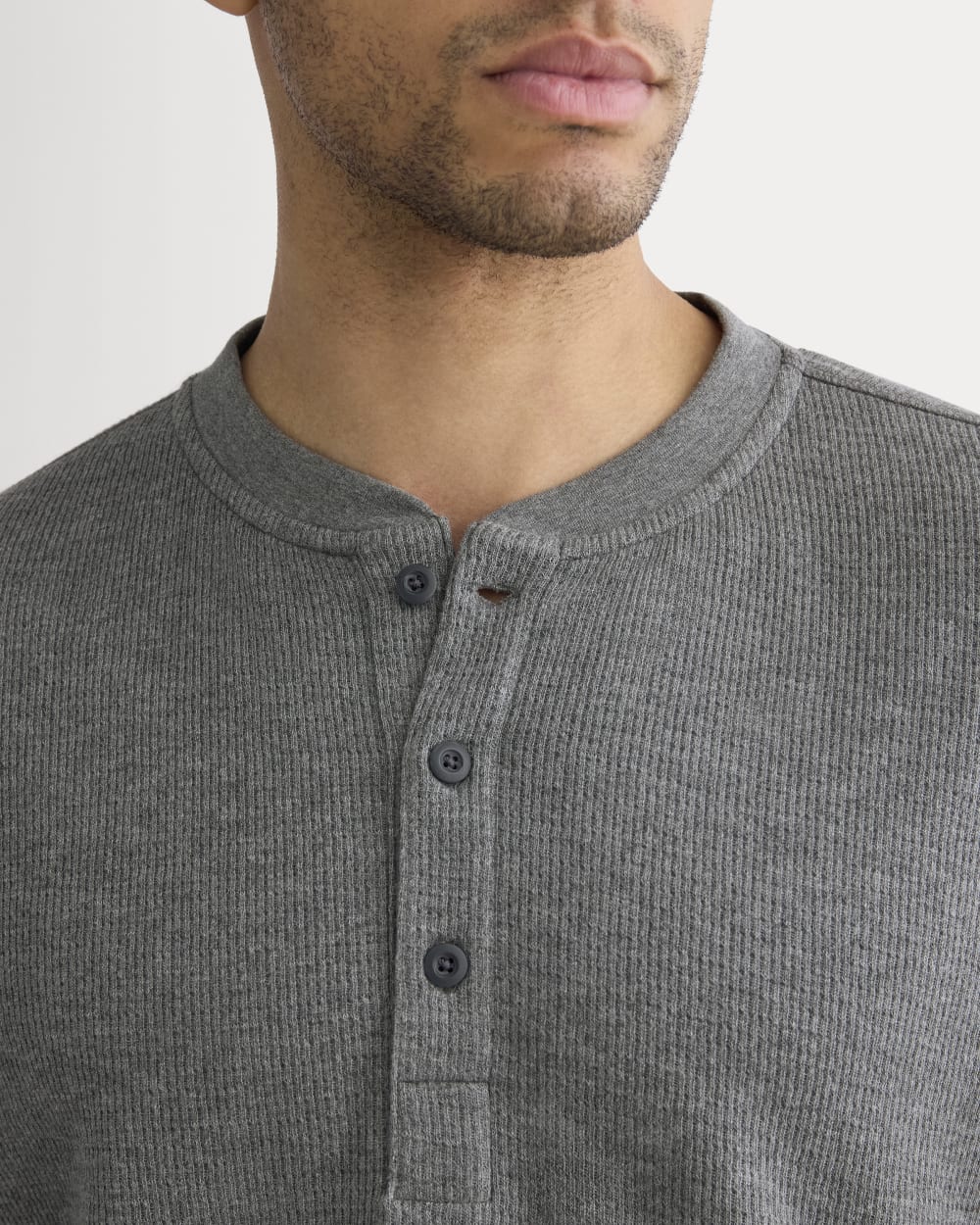 mens-thermal-cozy-waffle-henley-heathered-charcoal