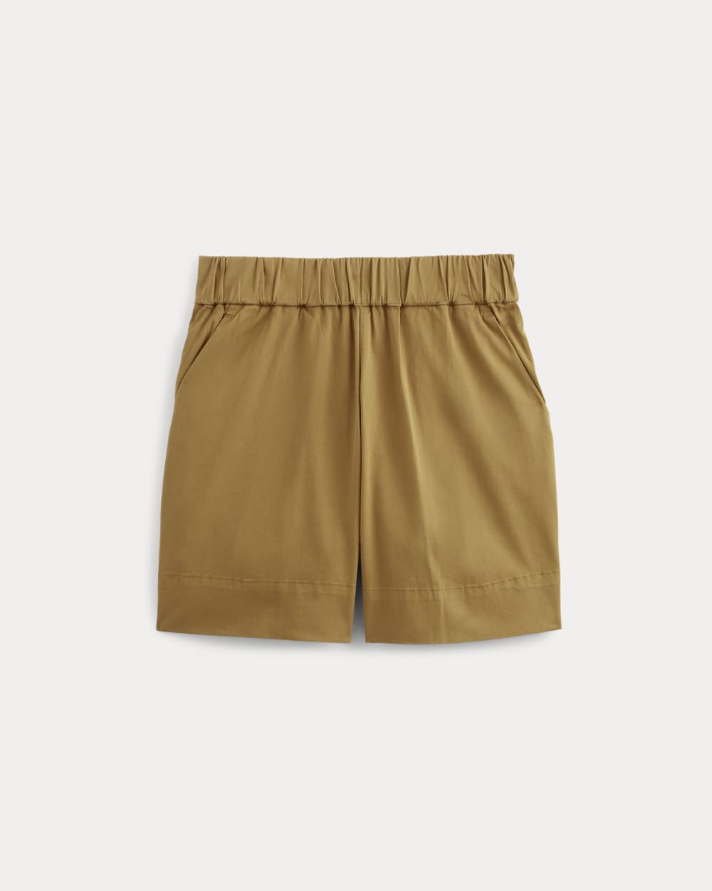 womens-easy-chino-long-short-oak-brown | alt