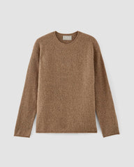 womens-cozy-stretch-crew-heathered-toasted-coconut | alt