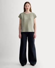 womens-linen-short-sleeve-crew-tee-sage-green