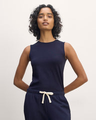 womens-form-crewneck-tank-navy | primary