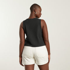 womens-premium-cropped-pocket-tank-black | alt