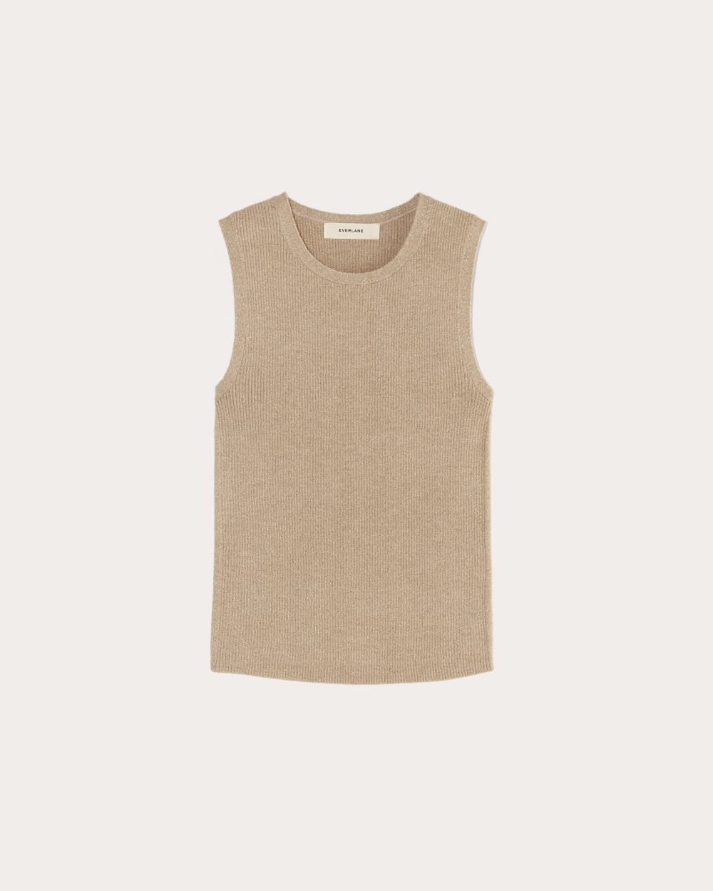 womens-lurex-merino-ribbed-tank-gold | alt