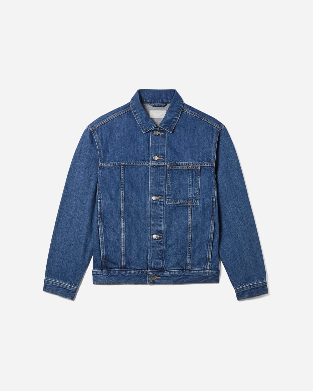 unisex-everyone-denim-jacket-azure | alt