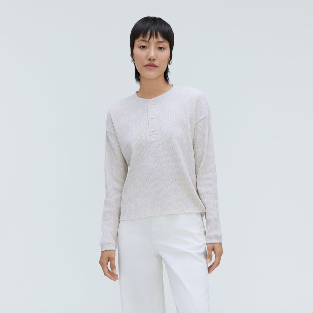 womens-organic-ctn-waffle-henley-heathered-tan