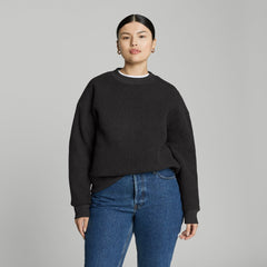 womens-renew-teddy-oversized-crew-black