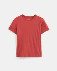 womens-slim-air-tee-vintage-red | alt