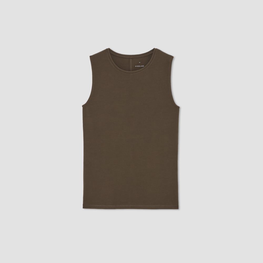 womens-supima-stretch-tank-cocoa | alt