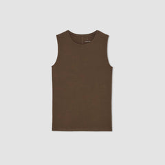 womens-supima-stretch-tank-cocoa | alt