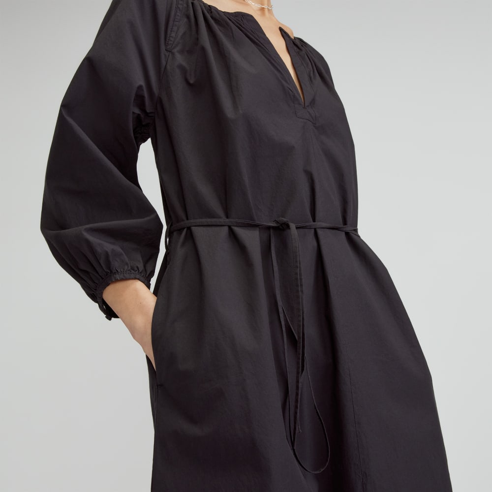 womens-raglan-sleeve-poplin-dress-black
