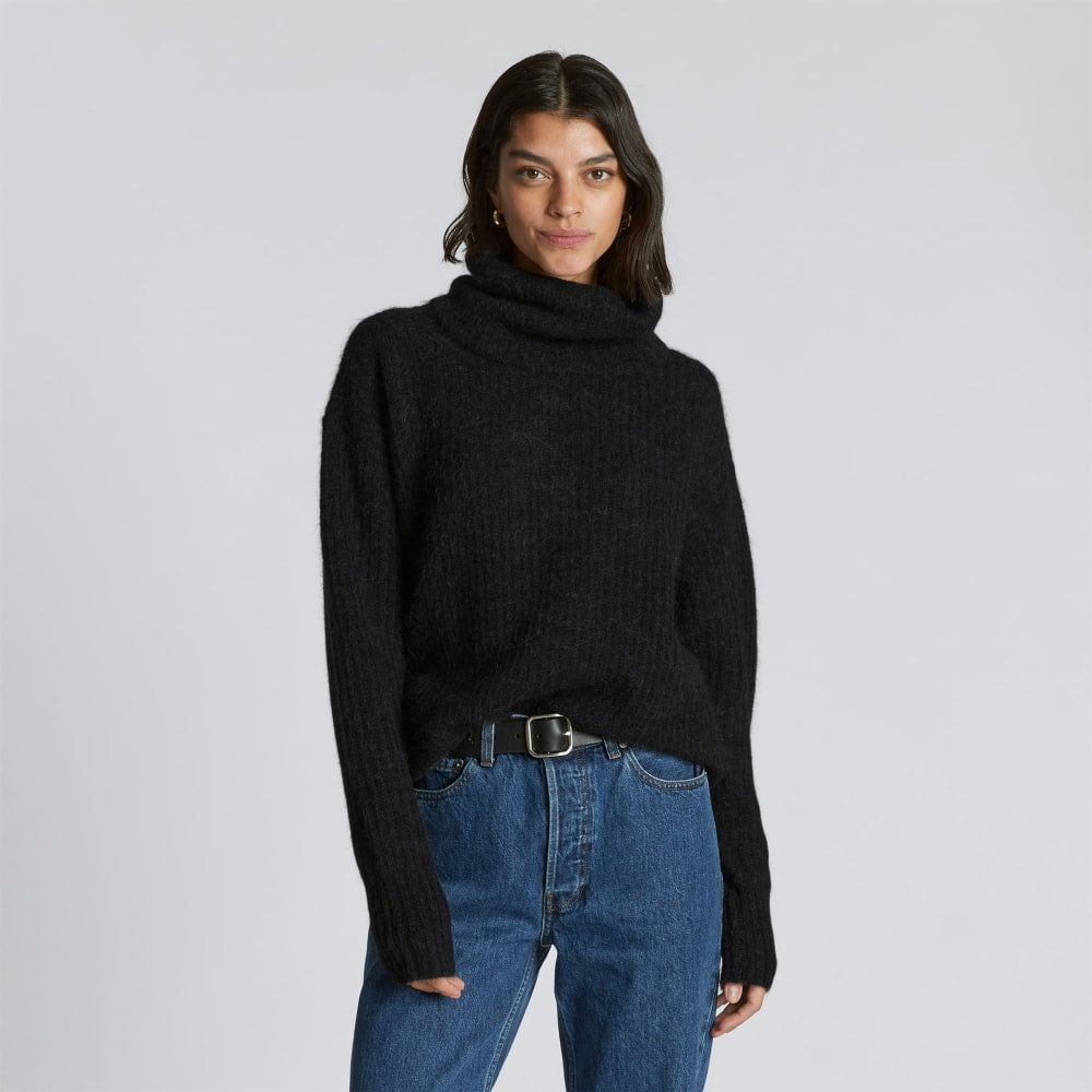 womens-alpaca-oversized-turtleneck-heathered-black | primary