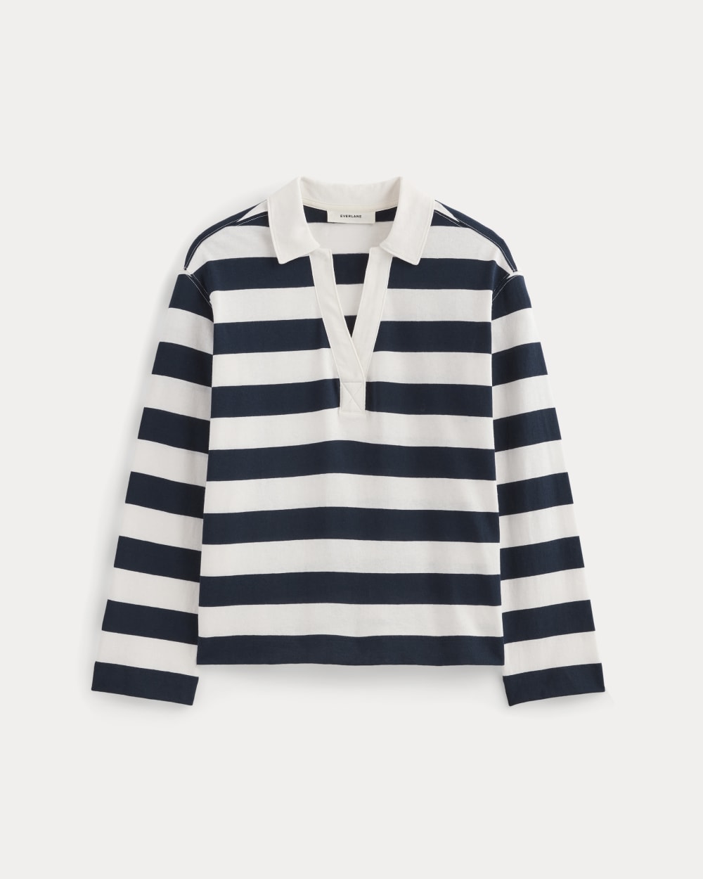 womens-mariner-rugby-top-navy-bone | alt