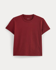 womens-organic-cotton-box-cut-tee-merlot | alt