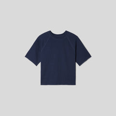 womens-organic-cotton-waffle-raglan-tee-navy | alt