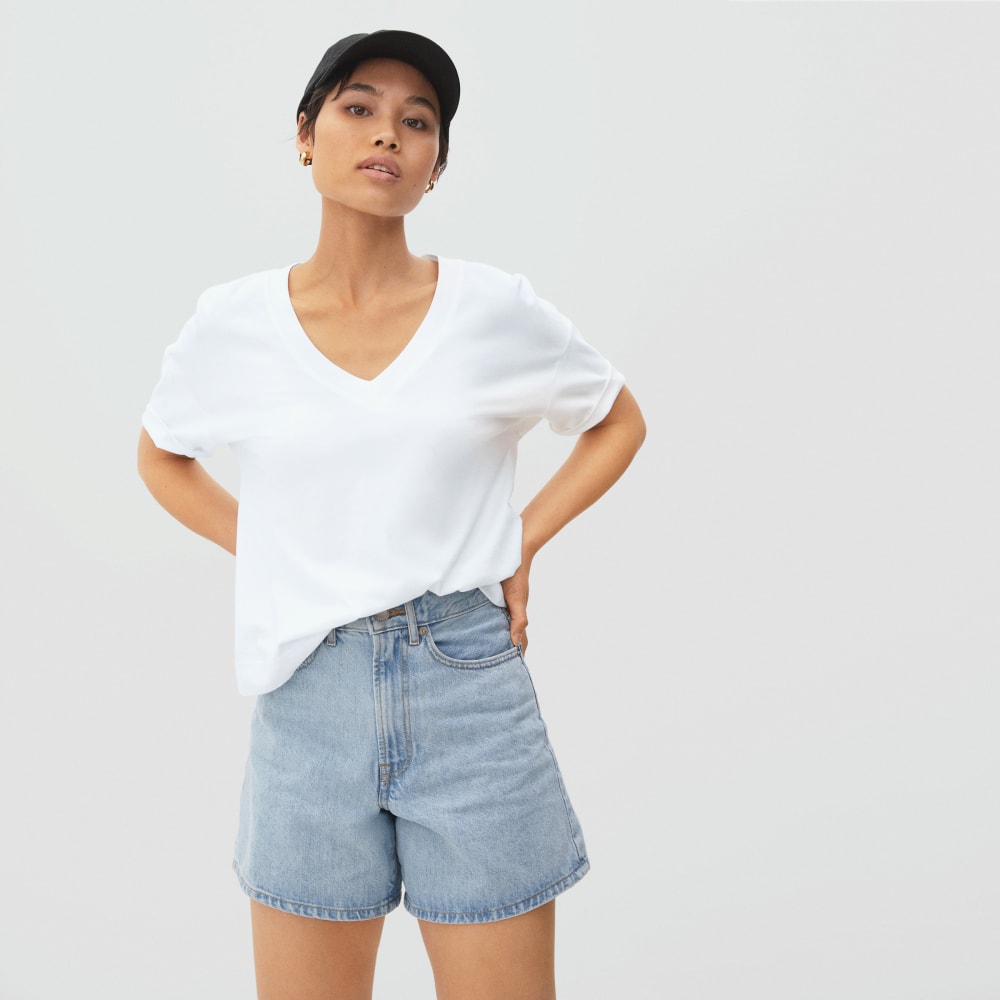 womens-organic-ctn-boxy-v-tee-white | primary