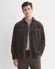 mens-wide-wale-corduroy-shirt-dark-chocolate | primary