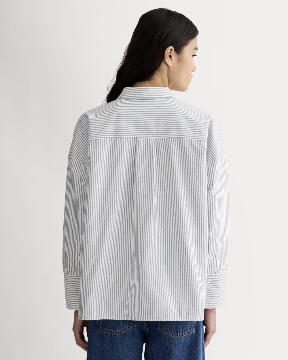 womens-boxy-oxford-black-white-stripe