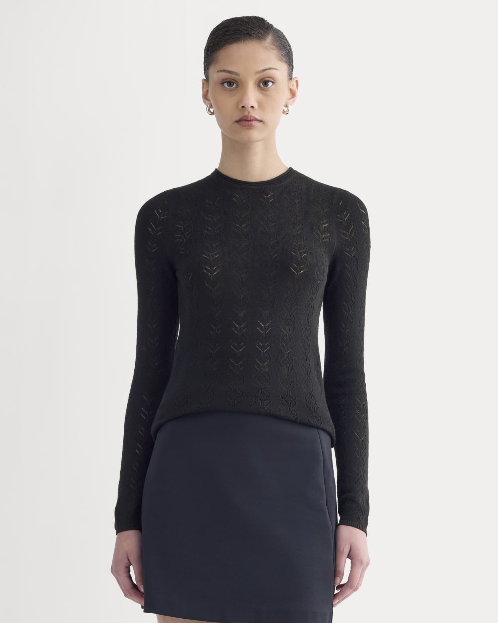 womens-pointelle-crew-ultrasoft-merino-black | primary